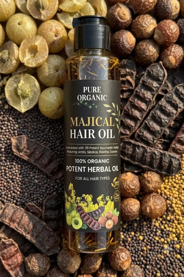 Pure Organic Magical Hair Oil — second view