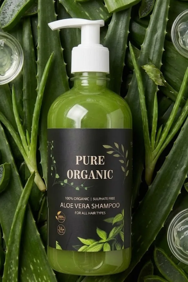 Pure Organic Aloe Vera Shampoo