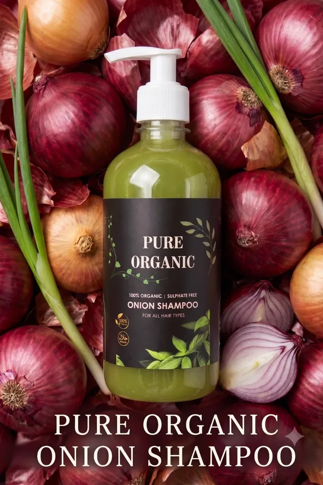 Pure Organic Onion Shampoo